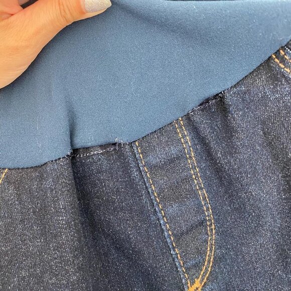 AG Adriano Goldschmied Maternity Skinny Jeans Over Belly Panel - Picture 8 of 8